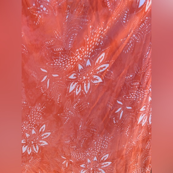 Vintage Nomadic Traders Pink & White Floral Skirt - Picture 5 of 6